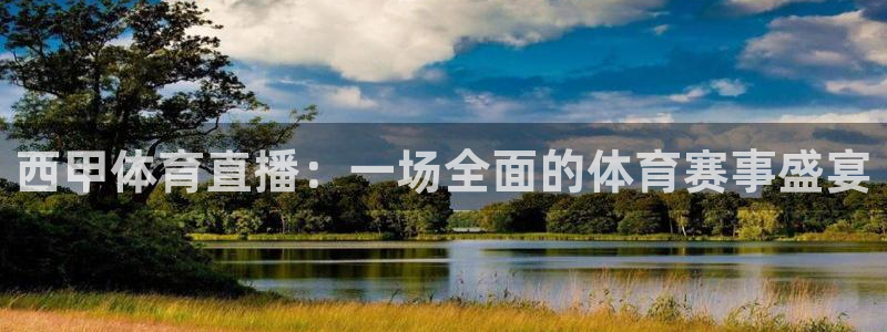 西甲体育直播：一场全面的体育赛事盛宴